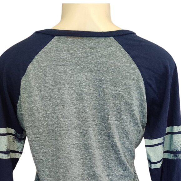 New England Patriots Long Sleeve Shirt Womens Size Small Gray Super Bowl - Picture 7 of 12